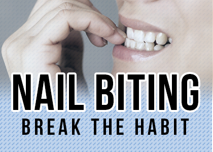 Des Moines dentist at Veranda Dentistry shares why nail biting is bad for your oral and overall health, and gives tips on how to break the habit!